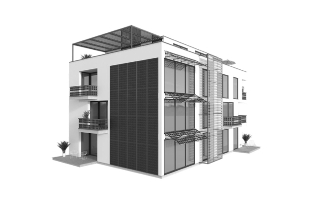 BIPV and facade-mounted solar power systems
 